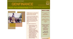 Desktop Screenshot of genfinance.info