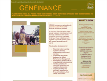 Tablet Screenshot of genfinance.info